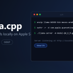 llama.cpp on Apple Silicon: download the release, extract it, remove the quarantine flag and run llama-server